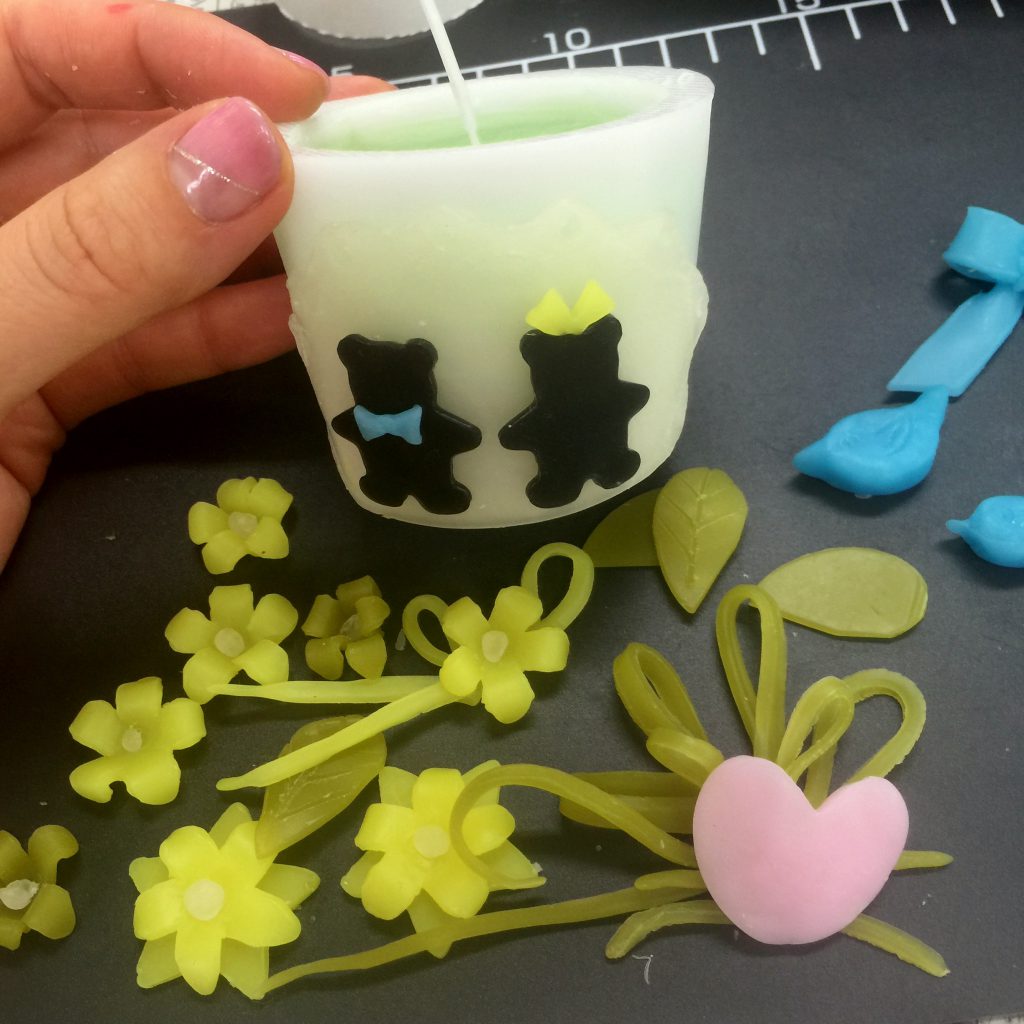 卒業制作キャンドル
