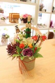 クリスマスしめ縄正月アレンジ名古屋1211 19 ブーケ保存 プロポーズ花束保存 名古屋 アトリエ由花