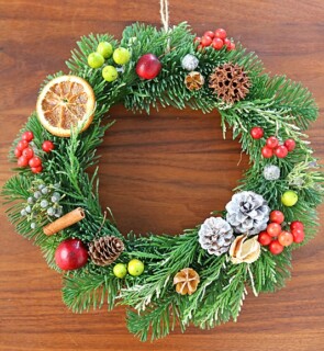 クリスマスリースワークショップ体験