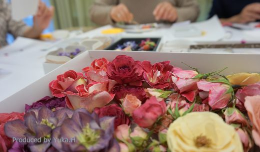 毎月イベントページ|レカンフラワー体験レッスン開催しました。|お花バイキング