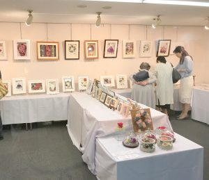 アトリエ由花 レカンフラワー作品展2017春を開催しました｜お客様