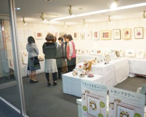 アトリエ由花 レカンフラワー作品展2017春を開催しました｜お客様