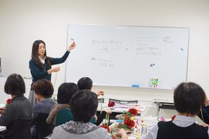兵藤由花講師名古屋しめ縄レカンフラワークリスマス