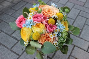 ラプンツェルカラーブーケ残すアフターブーケ名古屋