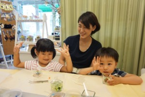 ジェルキャンドル体験ワークショップ子供出張レッスン