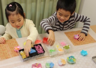 キャンドル体験ワークショップ子供出張名古屋