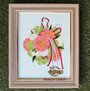 押し花結婚式ブーケアフターブーケ名古屋永遠保存加工