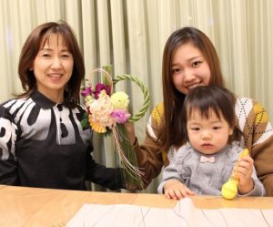 グリーンルームアトリエ由花兵藤しめ縄クリスマスレッスン