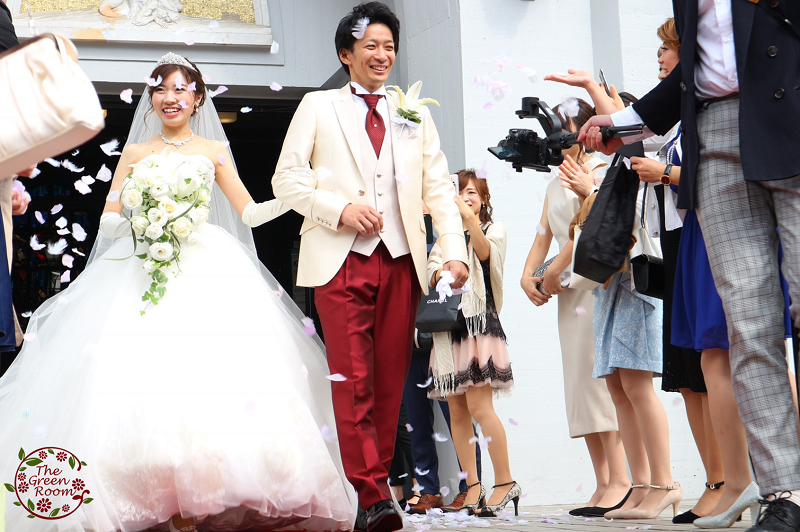 大きなユリが美しい❀挙式のブーケを押し花加工|フラワーシャワー