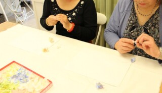 アクセサリー作り体験ワークショップ名古屋出張