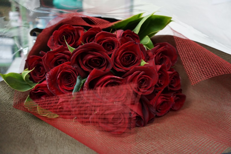 24本の薔薇プリザーブドフラワー残すアトリエ由花 3 ブーケ保存 プロポーズ花束保存 名古屋 アトリエ由花