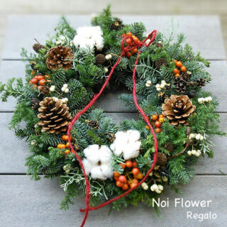 クリスマスリースワークショップ体験