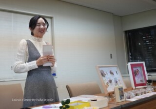 名古屋出張講師レカンフラワー花ジェルハーバリウム