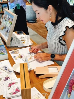 レカンフラワー体験名古屋文喫栄