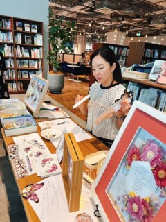 レカンフラワー体験名古屋文喫栄