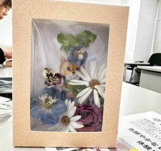 レカンフラワー出張レッスン企業団体名古屋13jpg