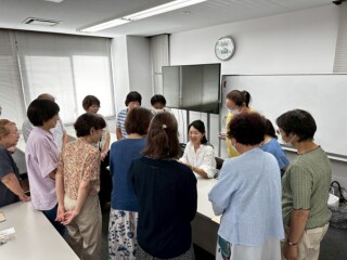 レカンフラワー出張レッスン企業団体名古屋13jpg