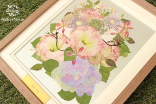 押し花アフターブーケ名古屋格安アトリエ由花