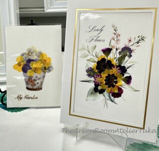 押し花ワークショップ体験名名古屋アトリエ由花イベント講師