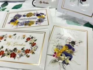 押し花ワークショップ体験名名古屋アトリエ由花イベント講師
