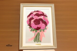 押し花加工アフターブーケ名古屋可愛い