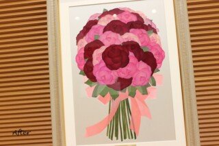押し花加工アフターブーケ名古屋可愛い